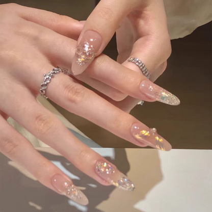 Fairy｜Mermaid Tail Ribbon Nail｜Press On Nails
