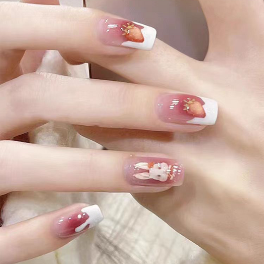 Rococo｜3D Rabbit Nail｜Press On Nails